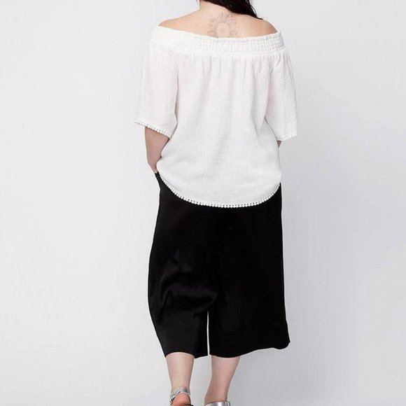 RACHEL Rachel Roy Vicky Palazzo Cropped Pants - Picture 3 of 8
